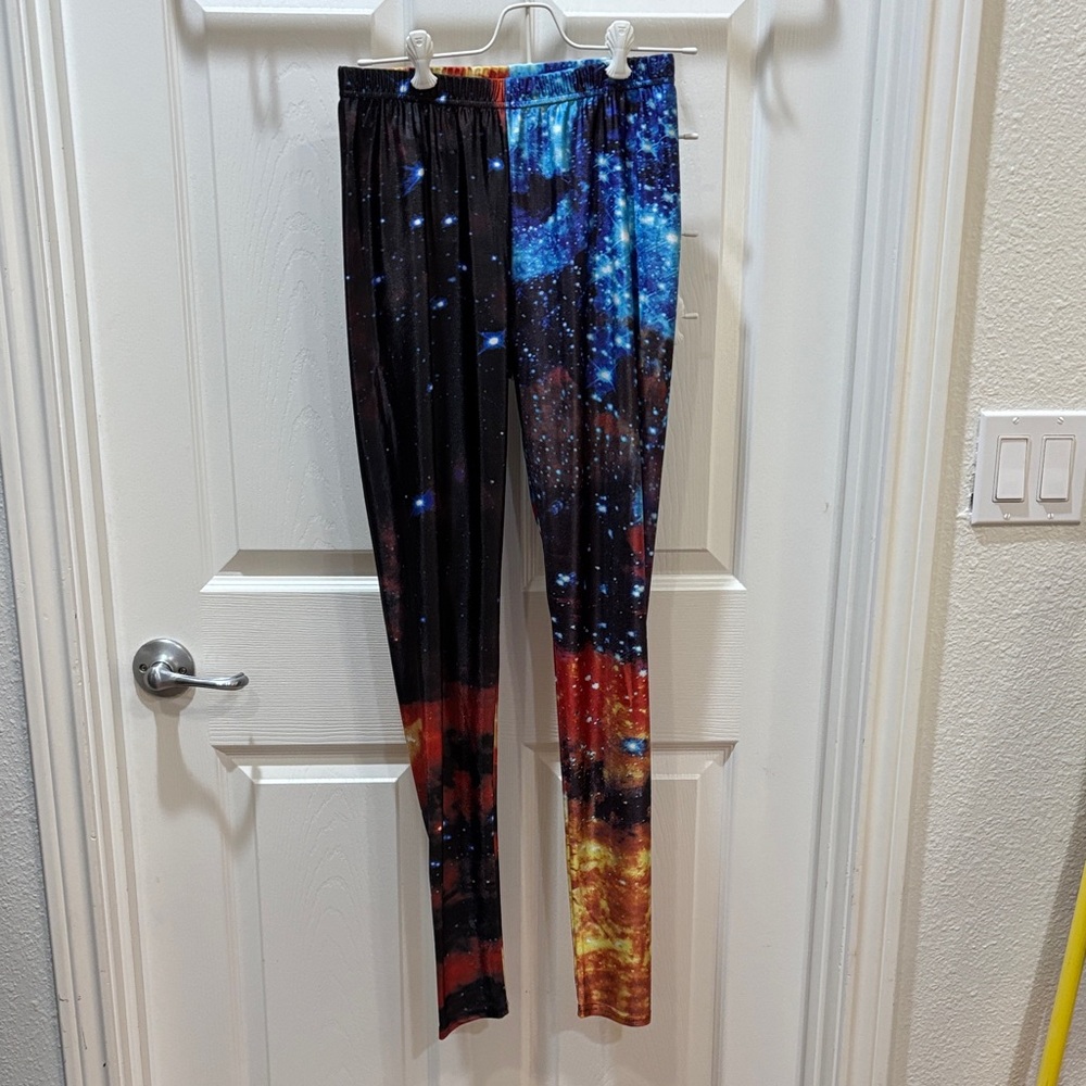 Galaxy Print Leggings